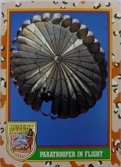 Paratrooper In Flight #70