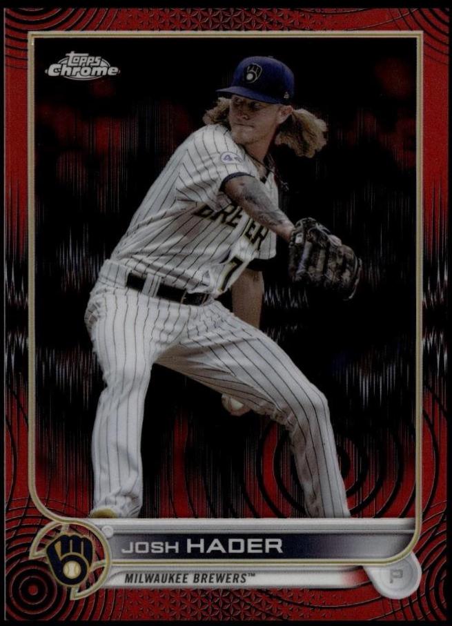Josh Hader [Sonic Red RayWave] #119
