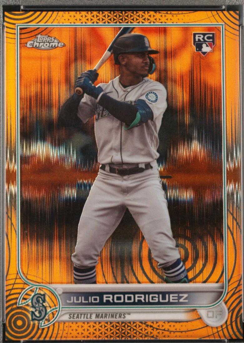 Julio Rodriguez [Sonic Orange Black Pulse] #222