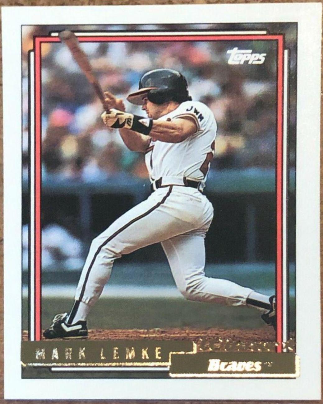 Mark Lemke [Winner] #689