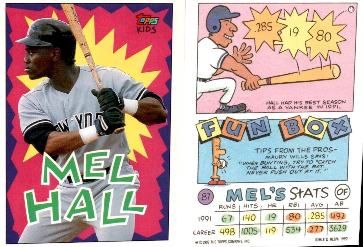 Mel Hall #87