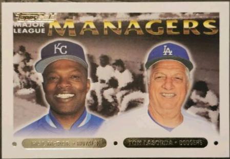 Hal McRae, Tom Lasorda [Major League Managers] #507