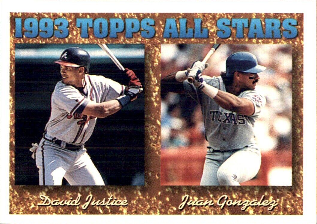 David Justice, Juan Gonzalez #389