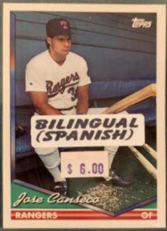 Jose Canseco #80
