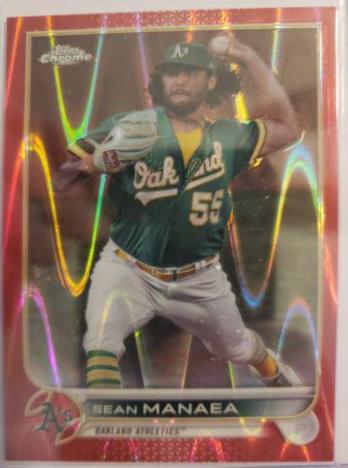 Sean Manaea [Sonic Red RayWave] #217
