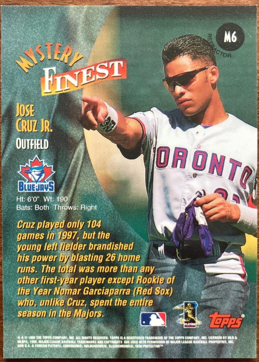 Jose Cruz Jr #M6