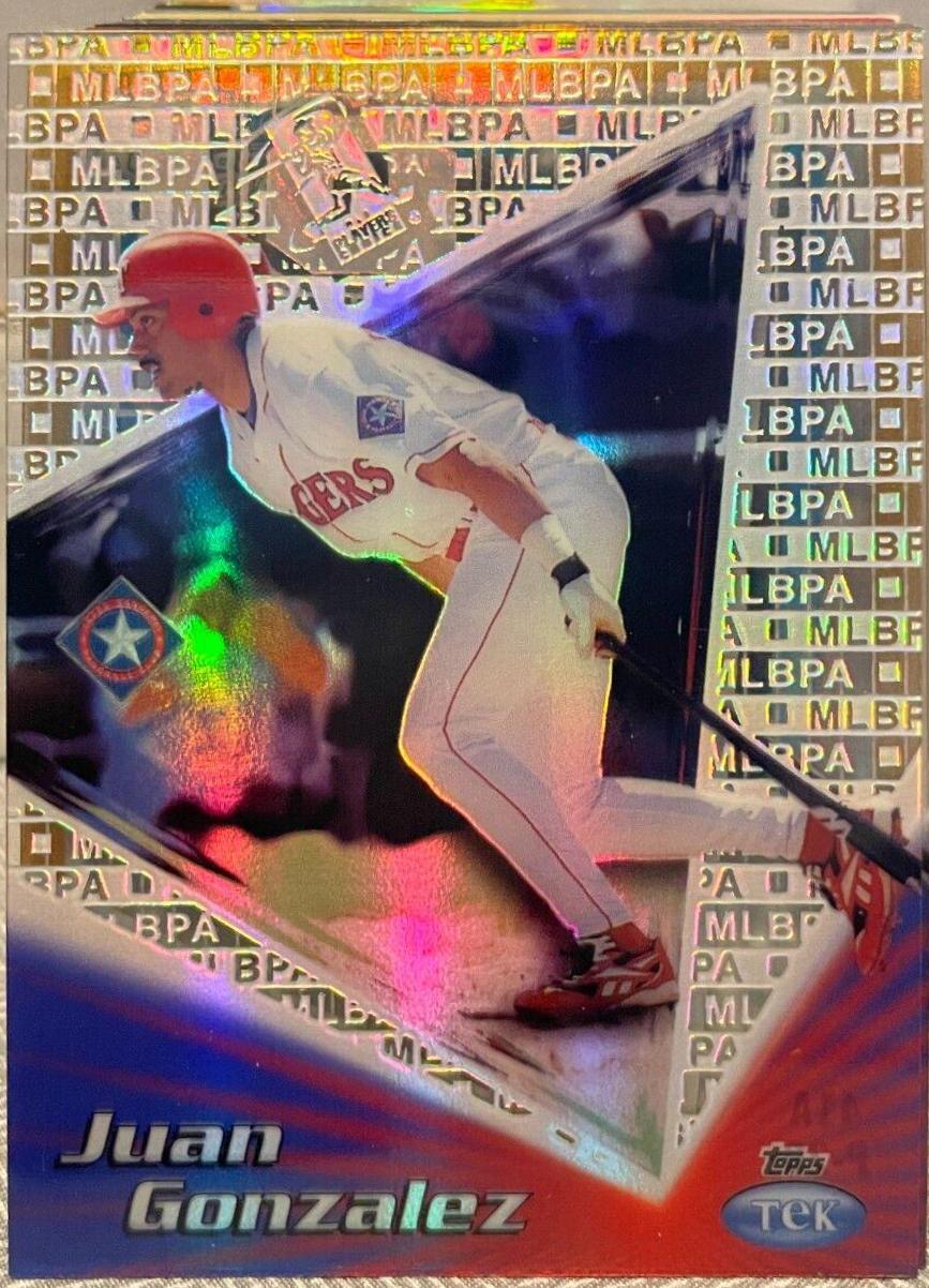 Juan Gonzalez [Pattern 8] #41A