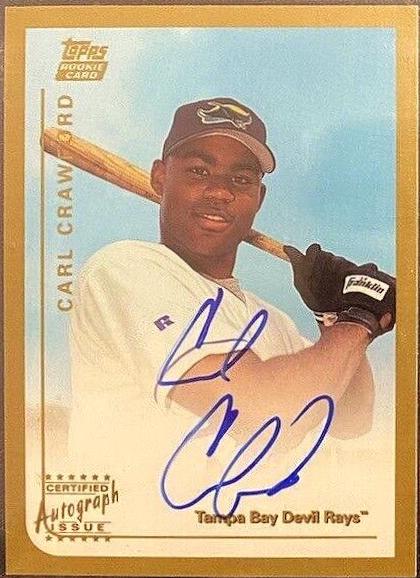 Carl Crawford [Certified Autograph] #T75
