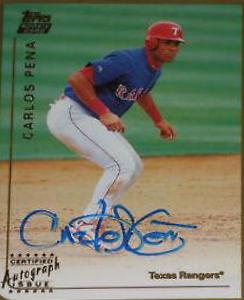 Carlos Pena [Certified Autograph] #T46