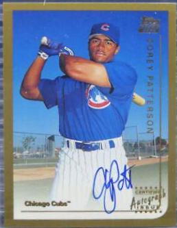 Corey Patterson [Certified Autograph] #T17