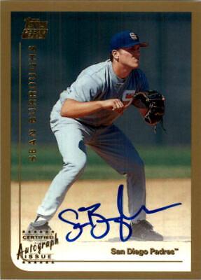 Sean Burroughs [Certified Autograph] #T40