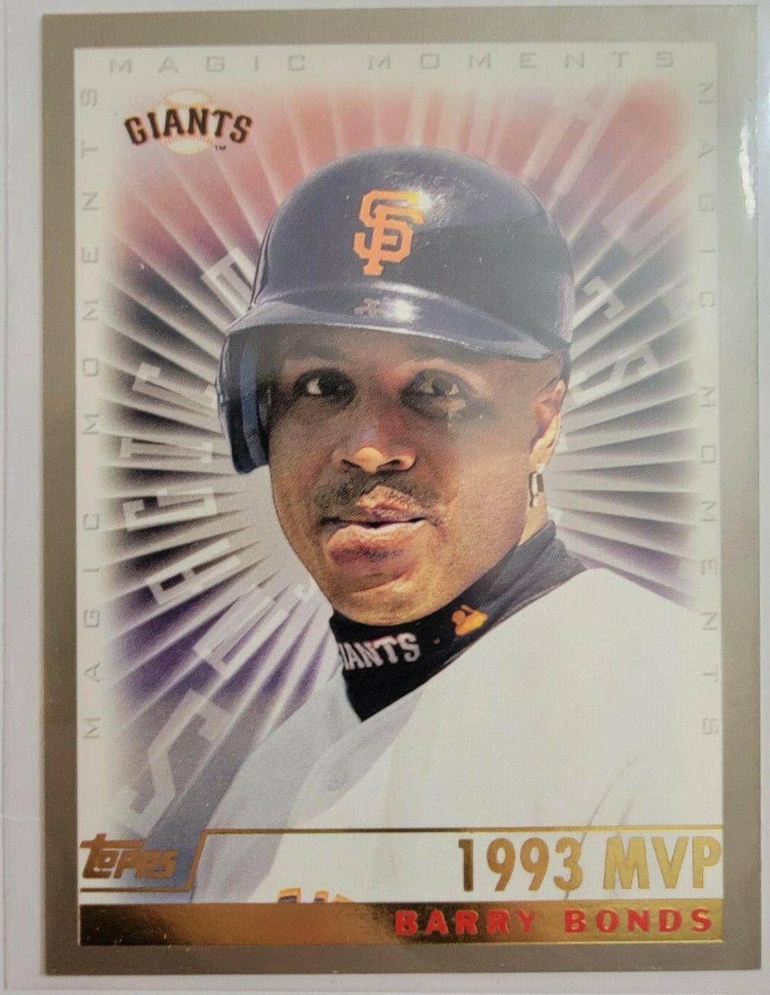 Barry Bonds [Magic Moments 1993 MVP] #476