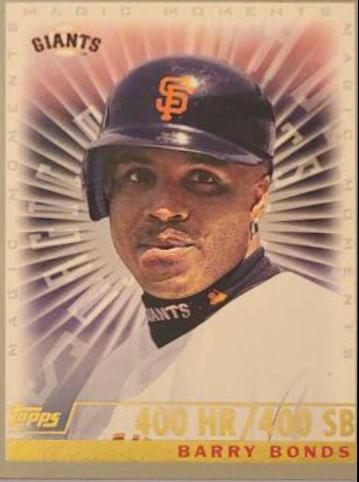 Barry Bonds [Magic Moments 400 HR/400 SB] #476