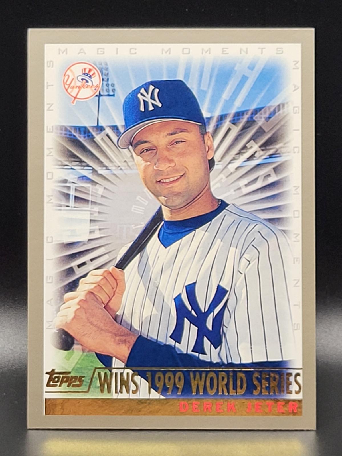 Derek Jeter [Magic Moments Wins 1999 WS] #478