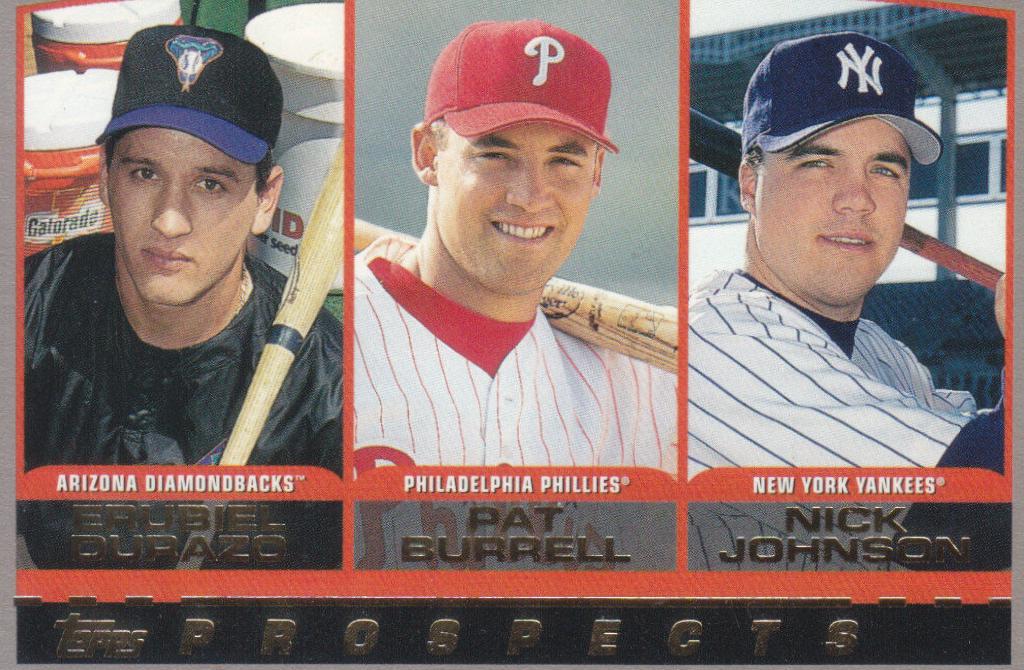 Erubiel Durazo, Nick Johnson, Pat Burrell [Home Team Advantage] #204