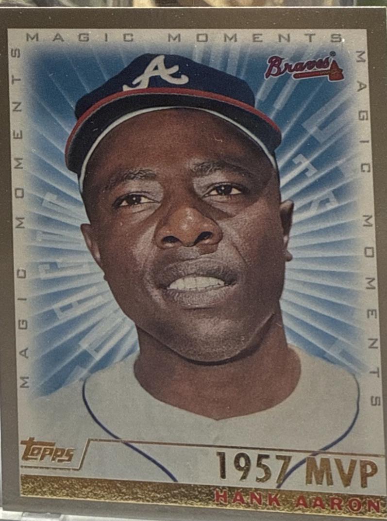 Hank Aaron [Magic Moments 1957 MVP] #237