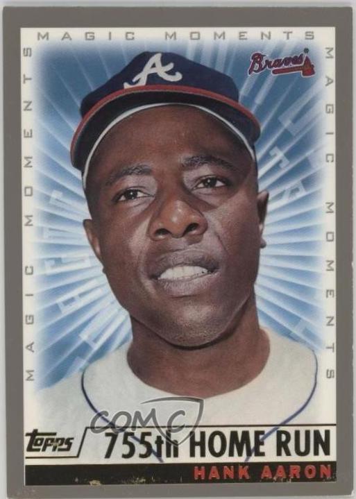 Hank Aaron [Magic Moments 755th HM RN] #237