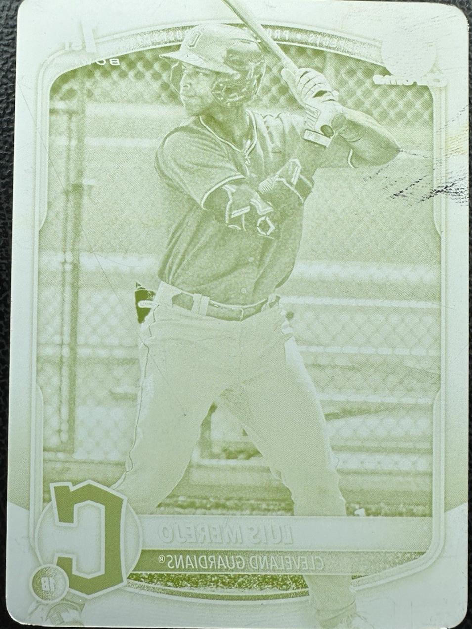 Luis Merejo [Printing Plate] #BCP-140
