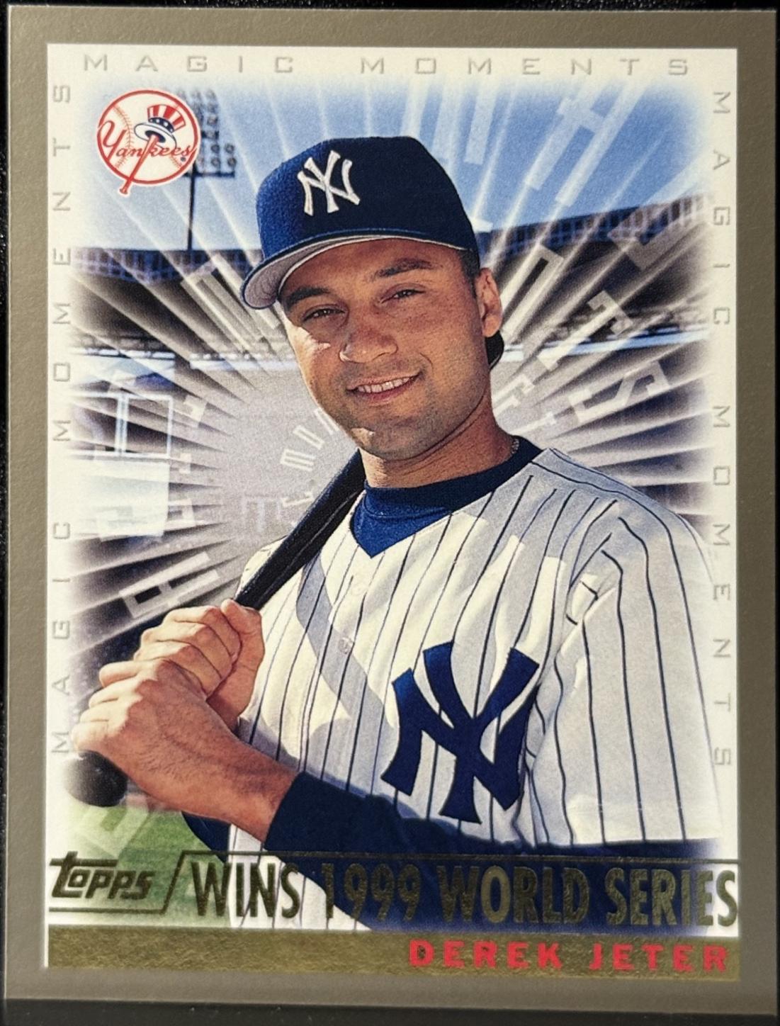 Derek Jeter [Magic Moments Wins 1998 World Series] #478