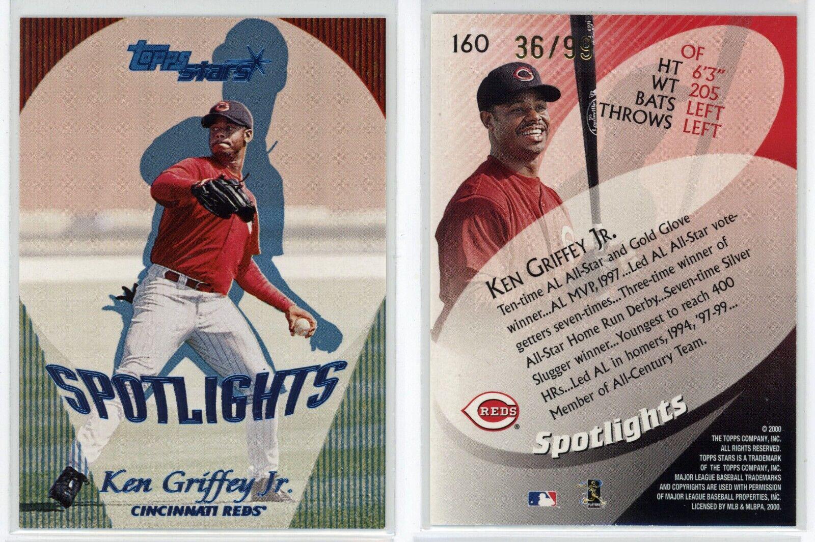 Ken Griffey Jr. [Metallic Blue] #160