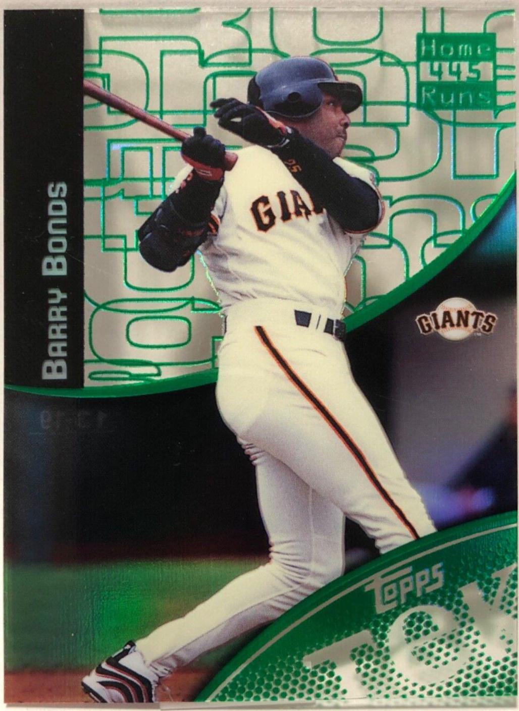 Barry Bonds [Green] #13-19
