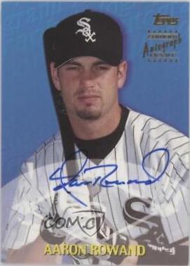 Aaron Rowand [Certified Autograph] #TTA61