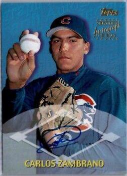 Carlos Zambrano [Certified Autograph] #TTA29