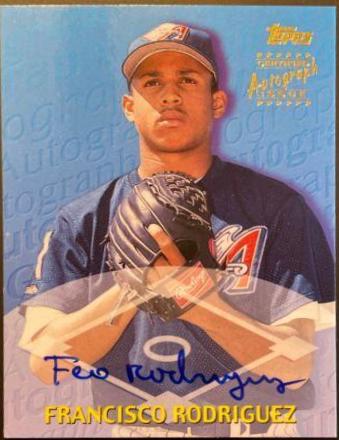 Francisco Rodriguez [Certified Autograph] #TTA38