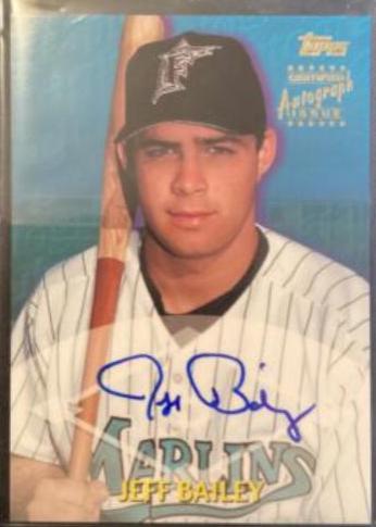 Jeff Bailey [Certified Autograph] #TTA36