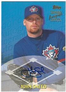 John Sneed [Certified Autograph] #TTA44