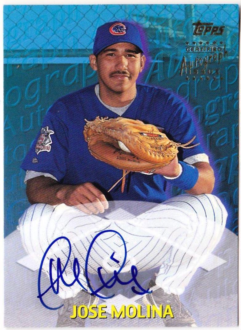 Jose Molina [Certified Autograph] #TTA18