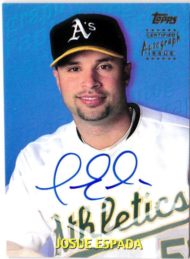Josue Espada [Certified Autograph] #TTA20