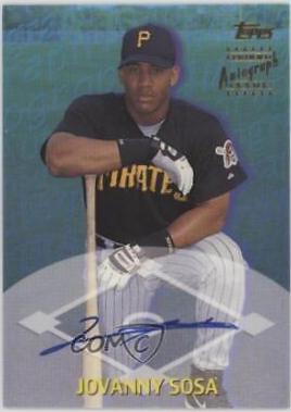 Jovanny Sosa [Certified Autograph] #TTA60