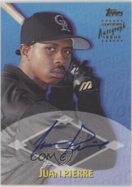 Juan Pierre [Certified Autograph] #TTA34