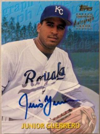 Junior Guerrero [Certified Autograph] #TTA62