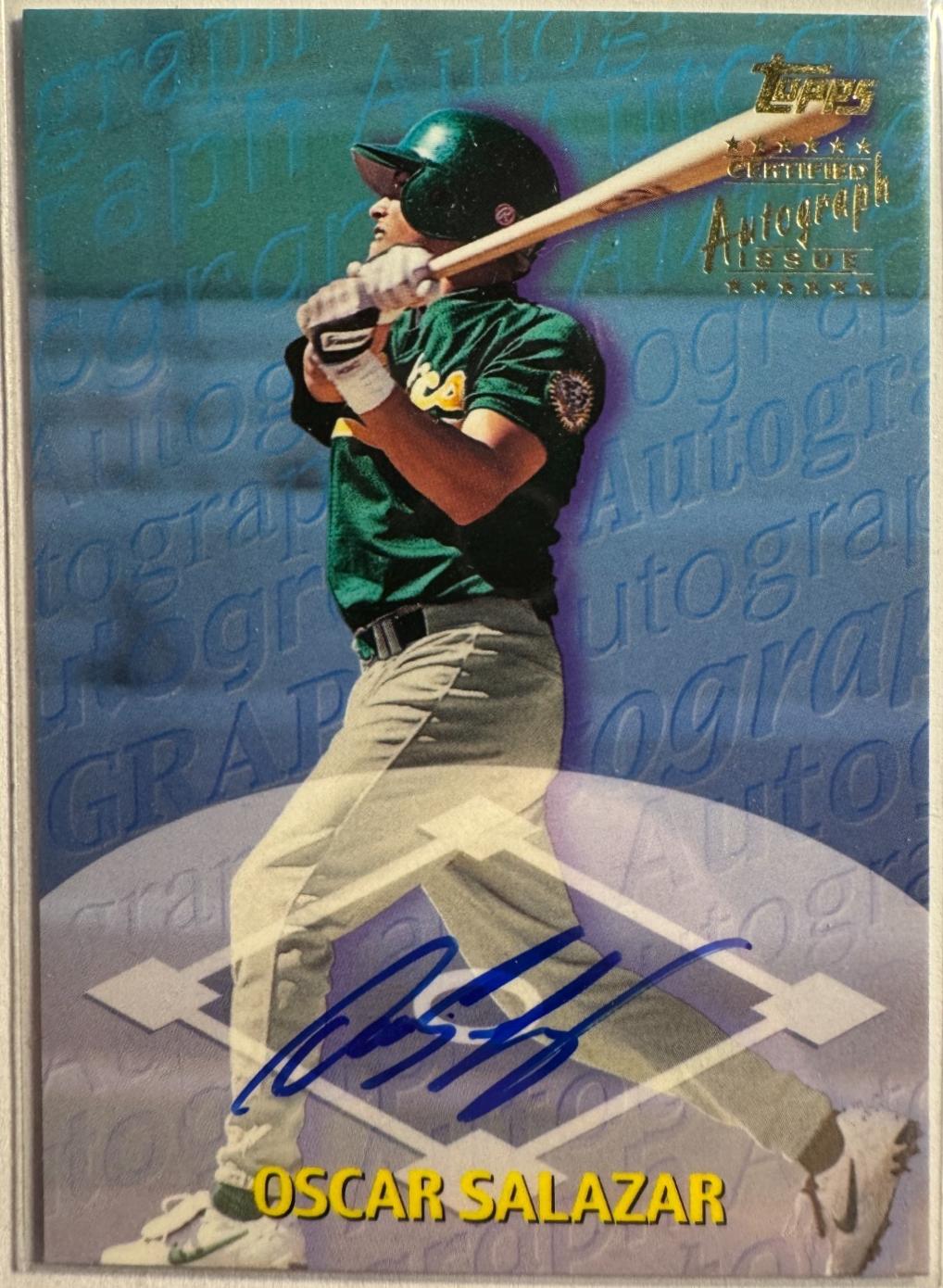 Oscar Salazar [Certified Autograph] #TTA52