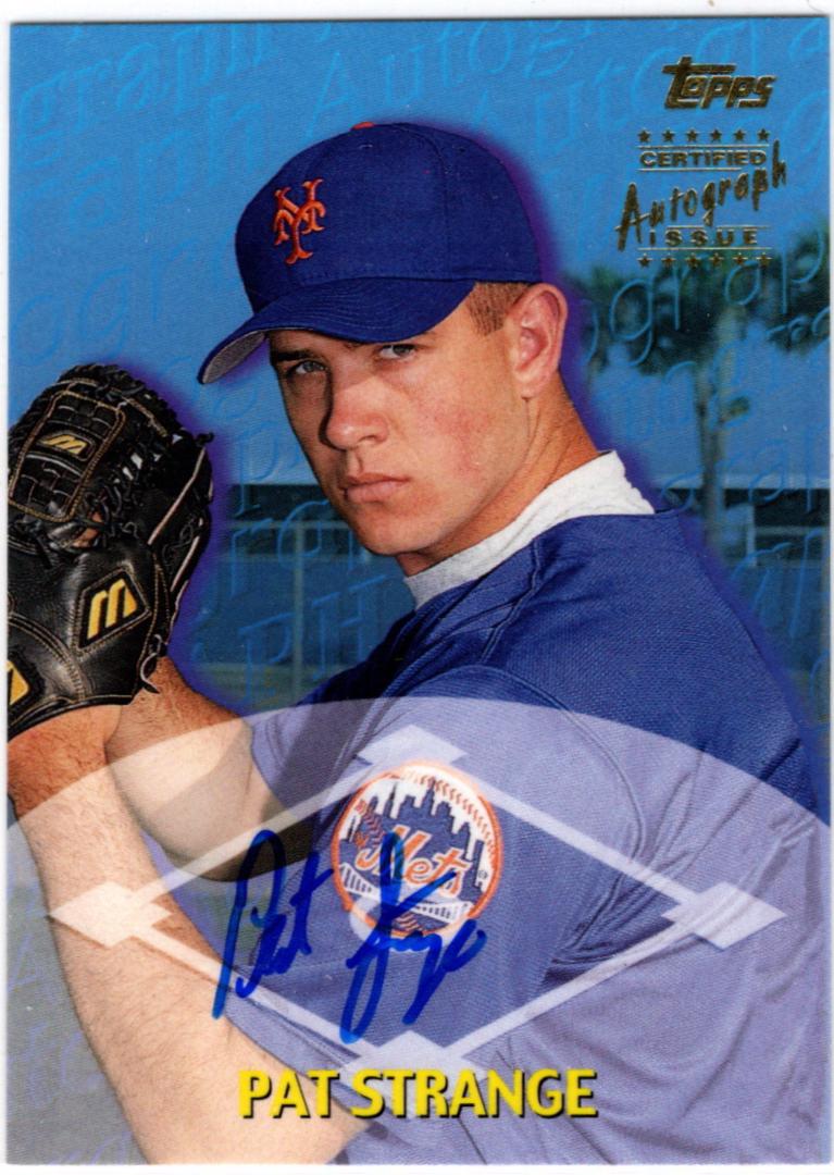 Pat Strange [Certified Autograph] #TTA53