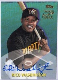 Rico Washington [Certified Autograph] #TTA47
