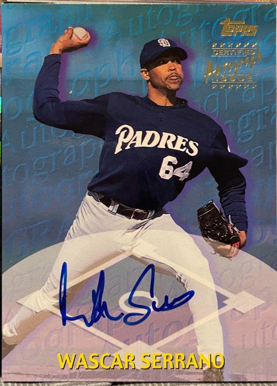 Wascar Serrano [Certified Autograph] #TTA57