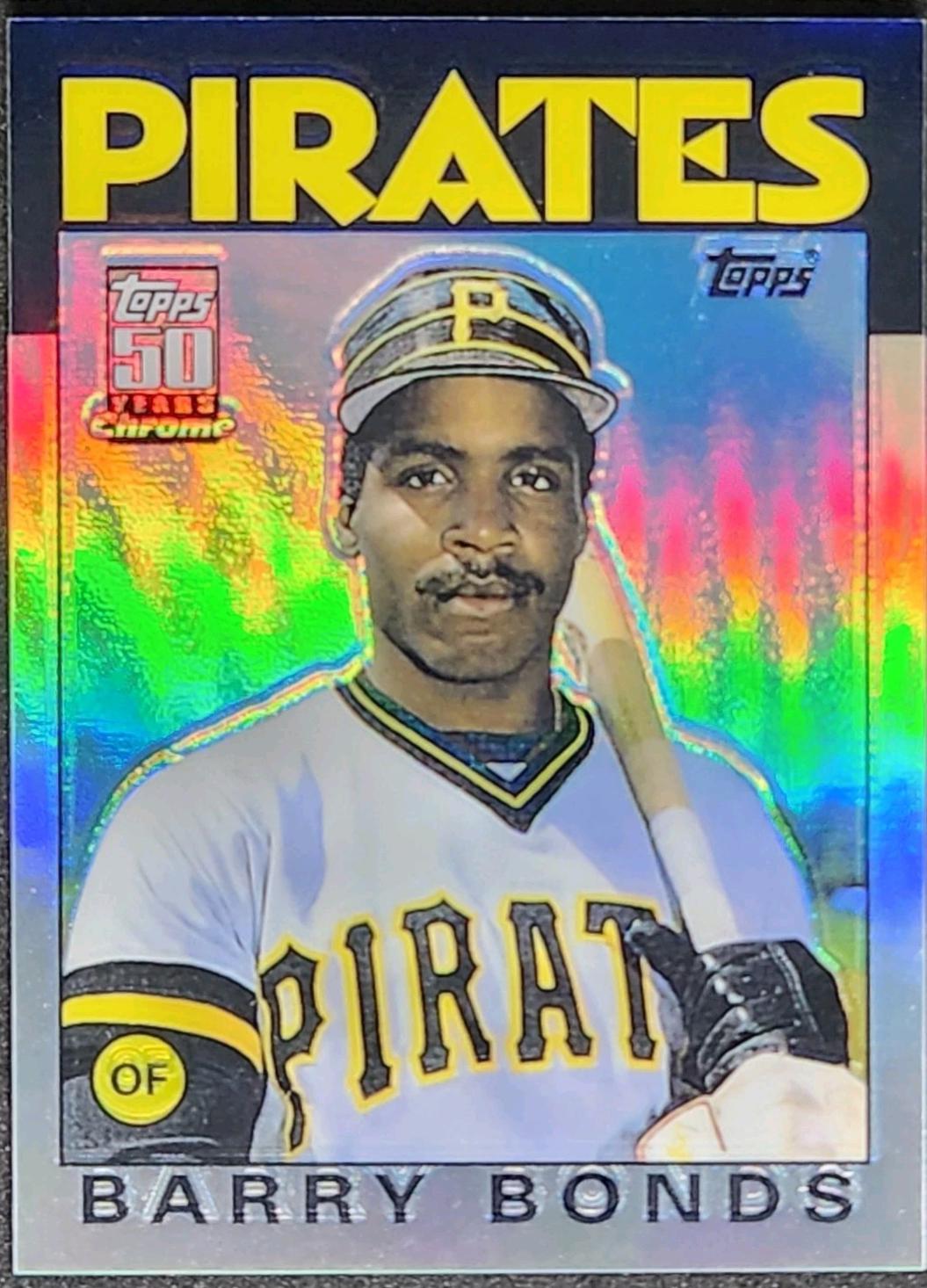 Barry Bonds [1986 Reprint Retrofractor] #T114
