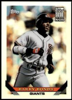 Barry Bonds [1993 Reprint Retrofractor] #T139