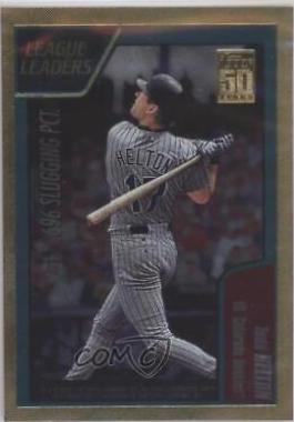 M. Ramirez, T. Helton [League Leaders] #396