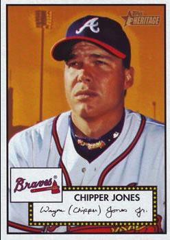Chipper Jones [Red Back] #52