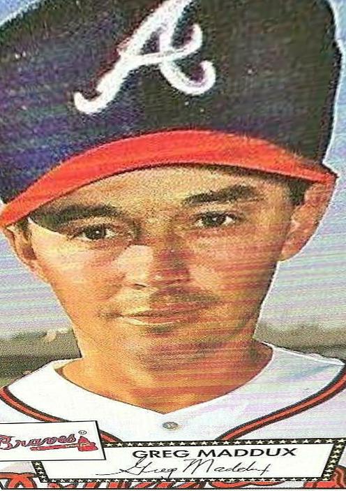 Greg Maddux [Red Back] #49
