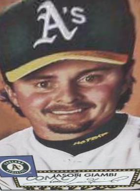 Jason Giambi [Red Back] #77