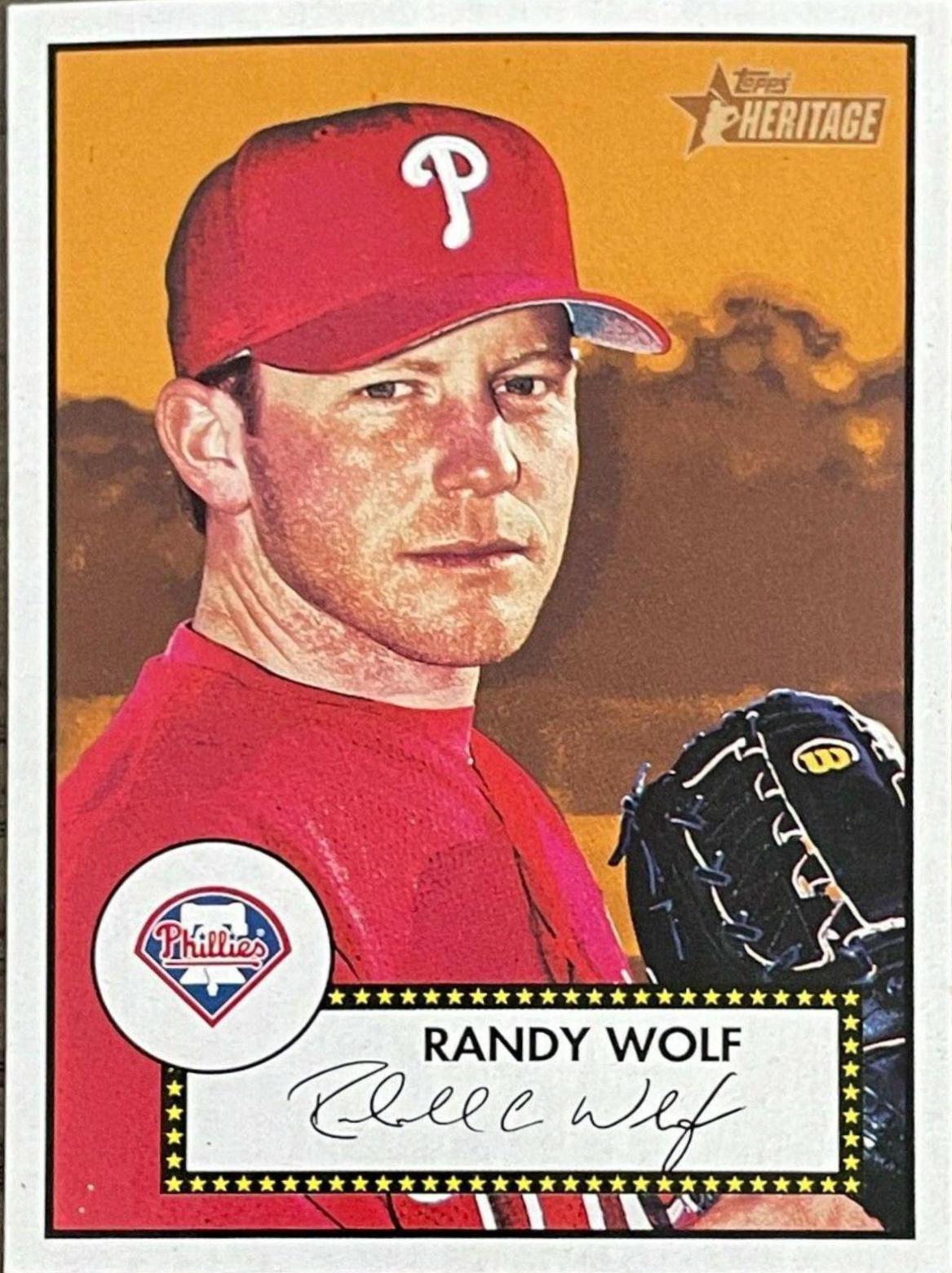 Randy Wolf [Black Back] #28