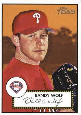 Randy Wolf [Red Back] #28