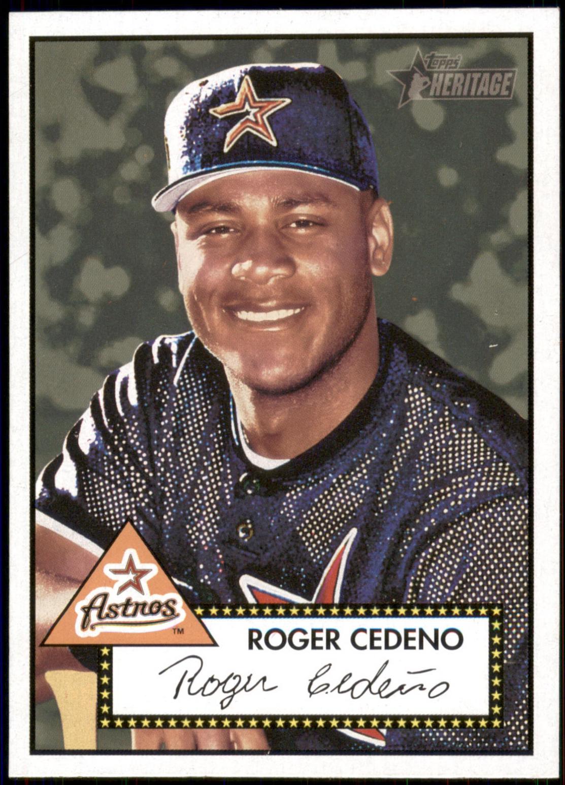 Roger Cedeno [Black Back] #18