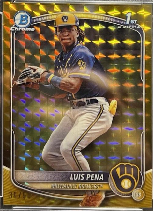 Luis Pena [Gold Geometric] #BCP-38