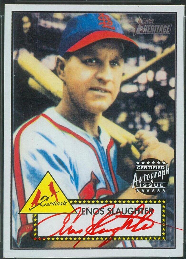 Enos Slaughter [Red Ink] #THAES